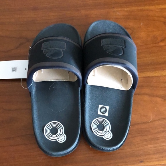 Nike Offcourt (NFL Cleveland Browns) DD0512-001 Black Orange Brown - Picture 5 of 5